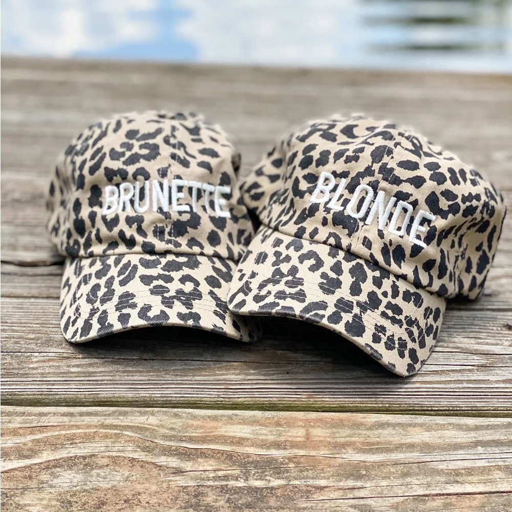 DAVID & YOUNG Cheetah Print “Brunette” Hat 👒